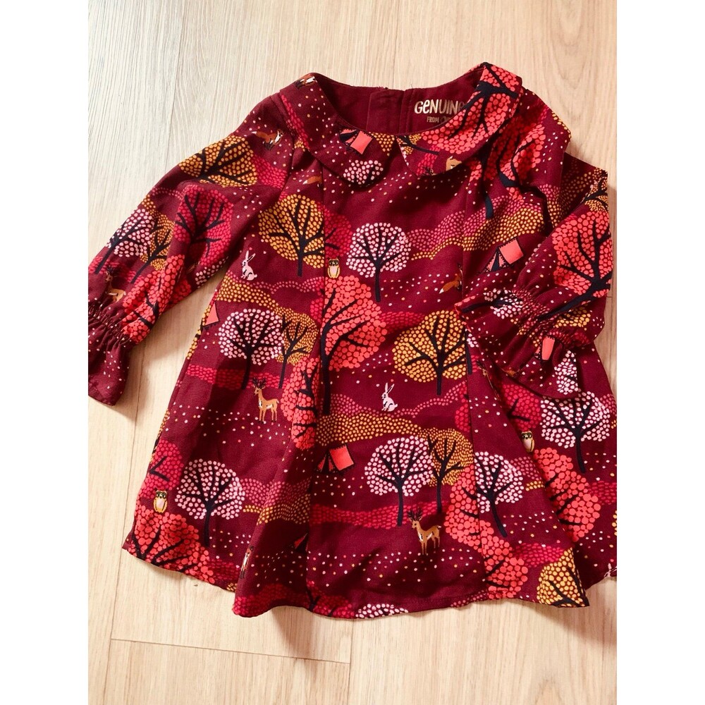 Genuine Kids from OshKosh Forest print 18M Dress